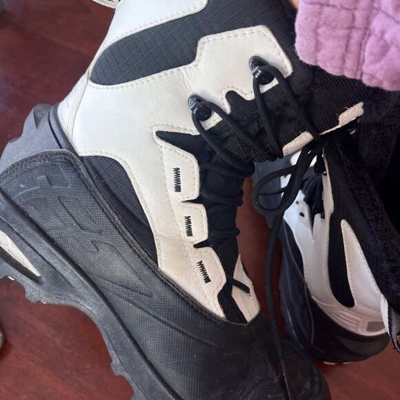 Salomon Women's Toundra Mid Waterproof Winter Aerotherm Boot- Size 7.5 - Picture 5 of 7